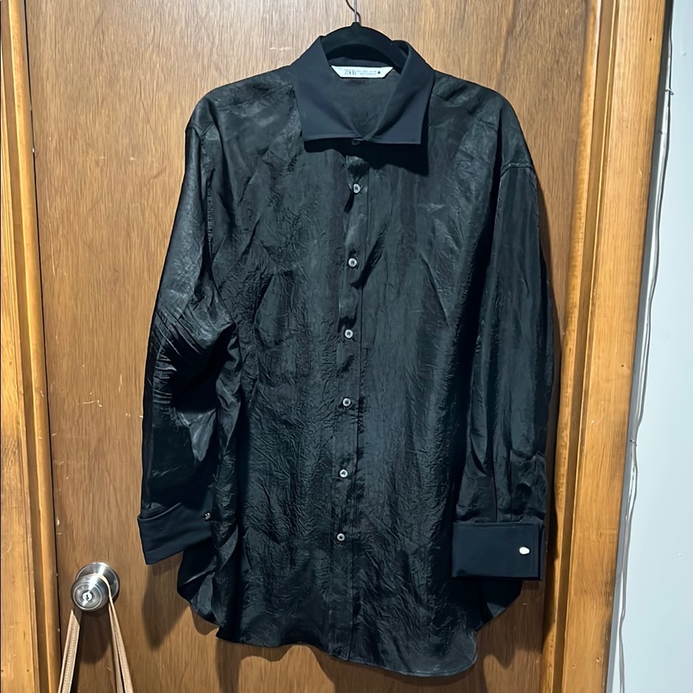 Elegant Black Women's Shirt